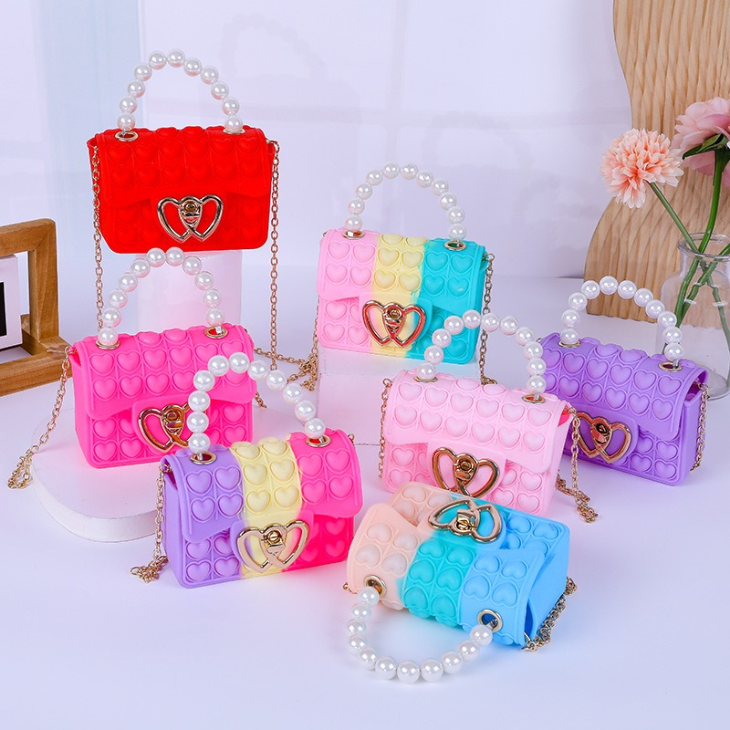 กระเป๋าซิลิโคน Love Bubble Jel - Mini Purse Chain บทวิจารณ์และราคา