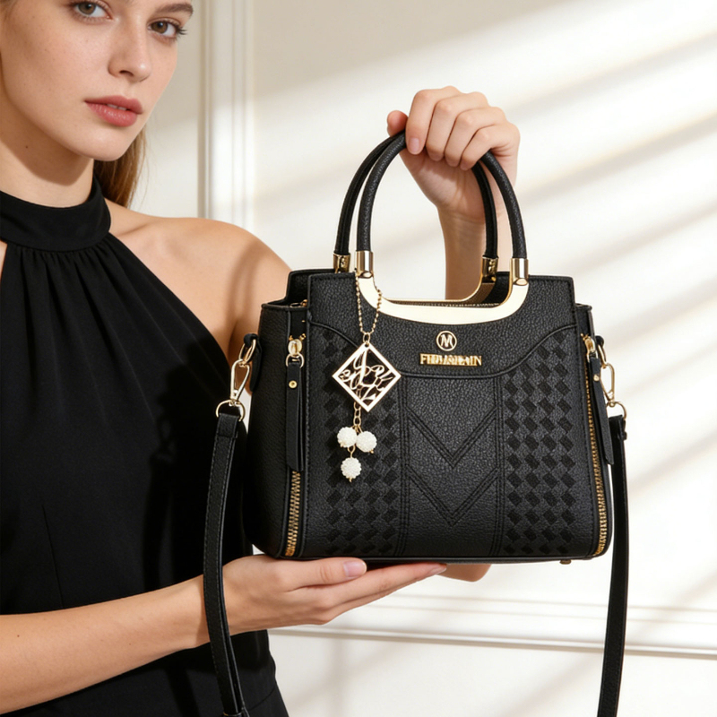 ชุดกระเป๋าถือ 3 ชิ้น ทำจากหนัง - Women'S Bags Everyday บทวิจารณ์และราคา