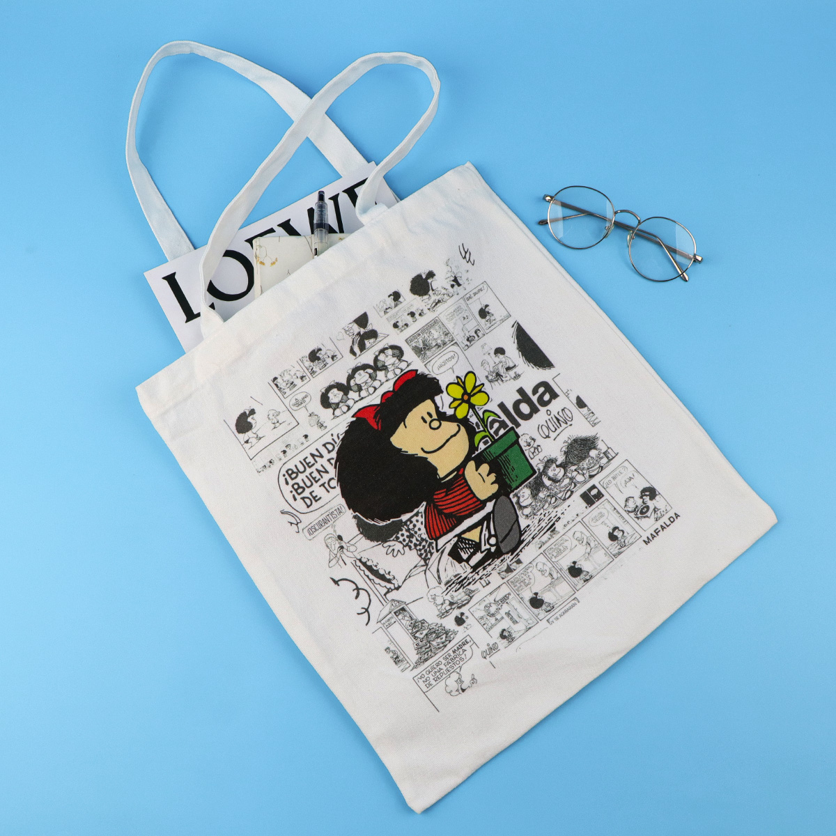 กระเป๋าผ้าแคนวาสแฟชั่น ลายการ์ - Women'S Bags Everyday บทวิจารณ์และราคา