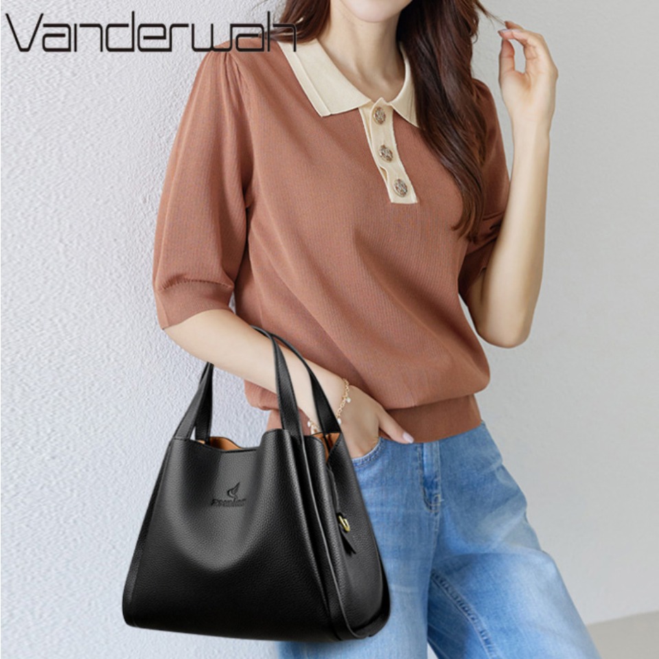 VANDERWAH ของแท้ยี่ห้อหนังนุ่ม - Women Bags High End Brands บทวิจารณ์และราคา
