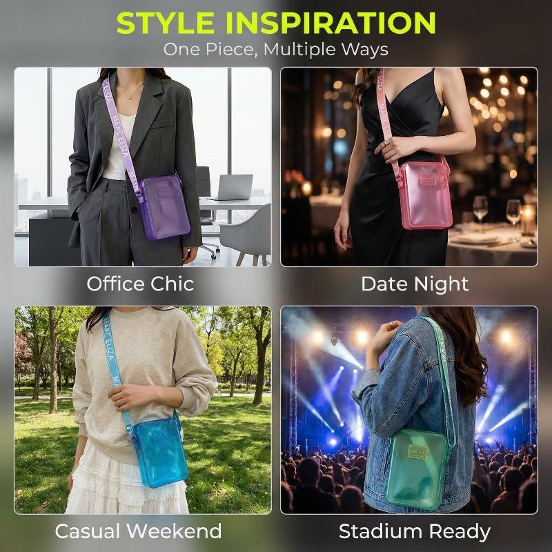 ใหม่แฟชั่นกระเป๋าผู้ส่งสาร PVC - Women'S Bags Everyday บทวิจารณ์และราคา