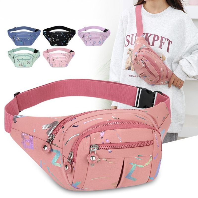กระเป๋าคาดเอวผ้าอ็อกซ์ฟอร์ดพิม - Women Bags Deals บทวิจารณ์และราคา