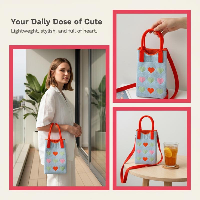 กระเป๋าสะพายไหล่ถักนิตติ้งแฟชั - Women'S Bags Everyday บทวิจารณ์และราคา