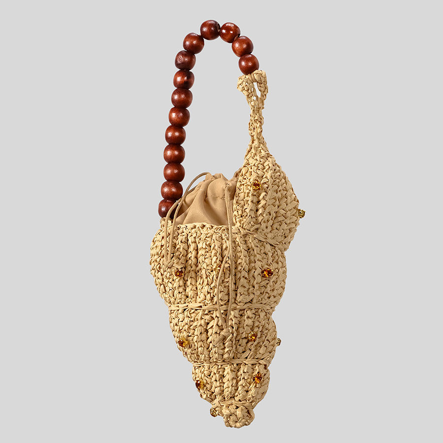 กระเป๋าถือสานลายเปลือกหอยประดั - Women Bags Handmade บทวิจารณ์และราคา